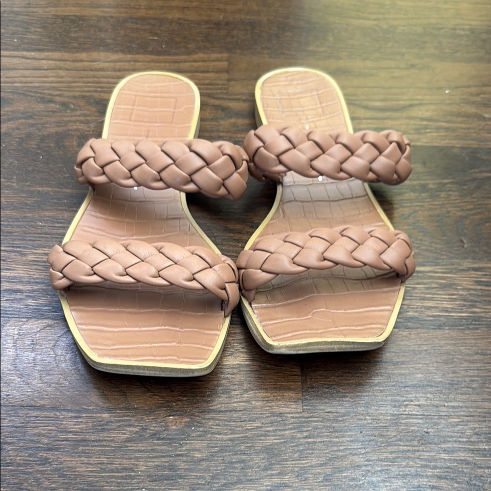 Dolce Vita Braided Tan Women's Sandals